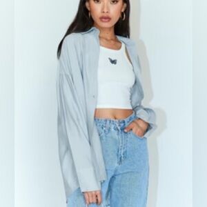 Princess Polly ANGELINE TOP Blue